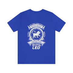 Leo Unisex Jersey Short Sleeve Tee