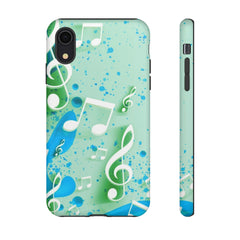 Splash Of Music iPhone Tough Cases