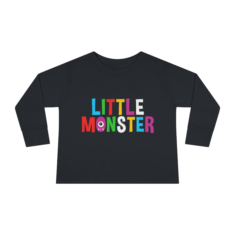 Little Monster Toddler Long Sleeve Tee