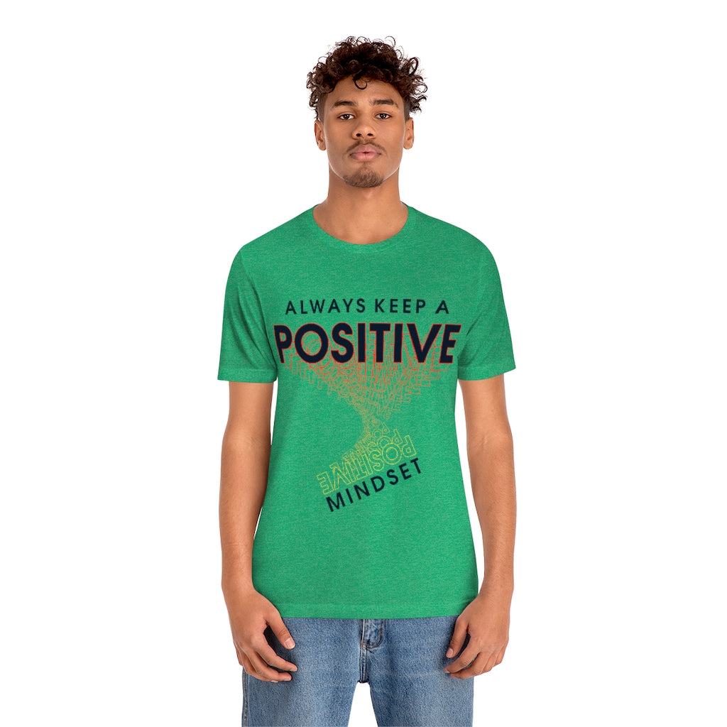 Positive Mindset Unisex Jersey Short Sleeve Tee