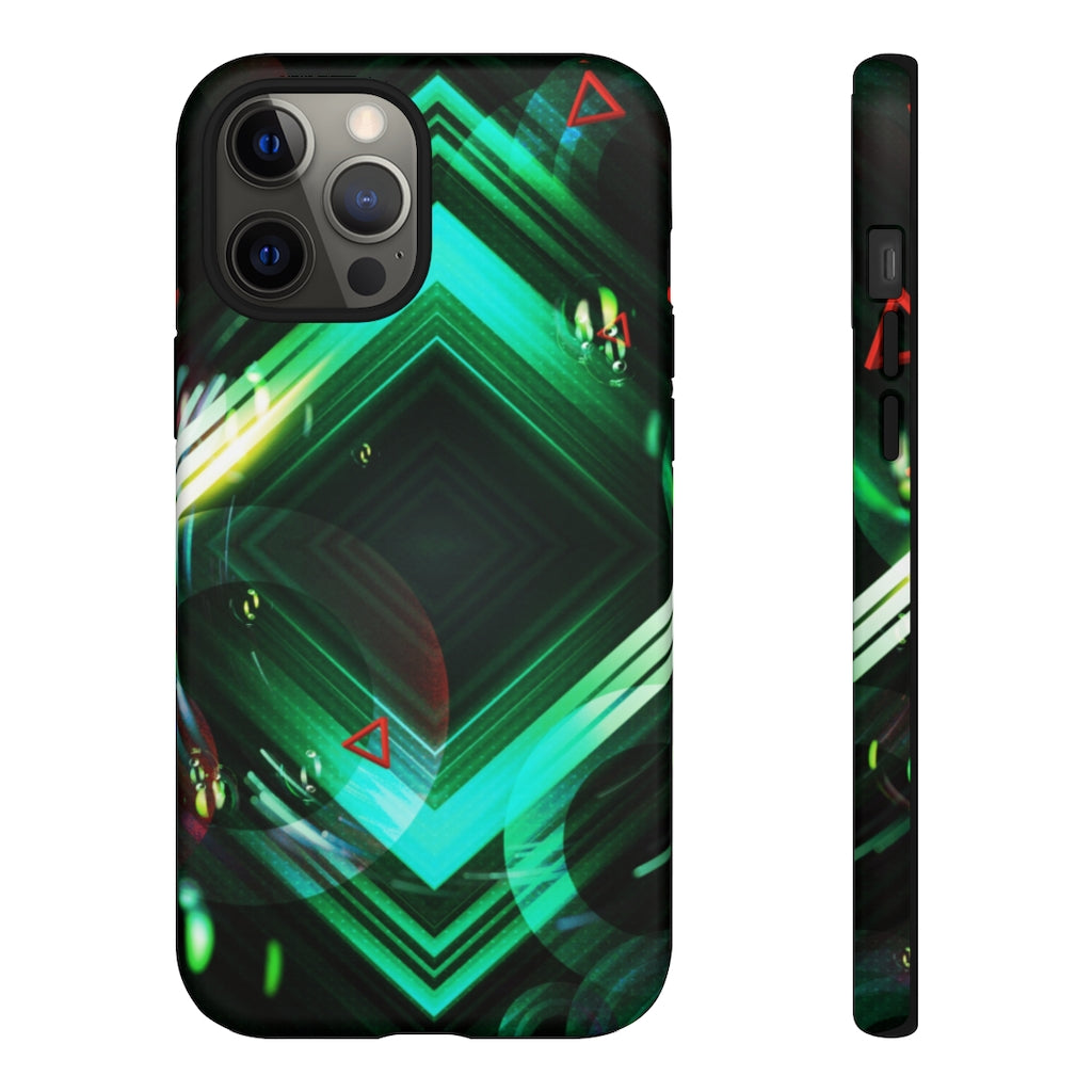 Abstract Geometric iPhone Tough Cases