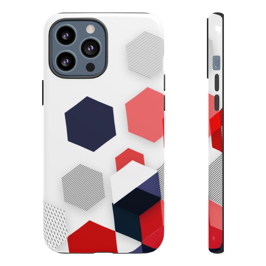 Hexagon Geometric iPhone Tough Cases
