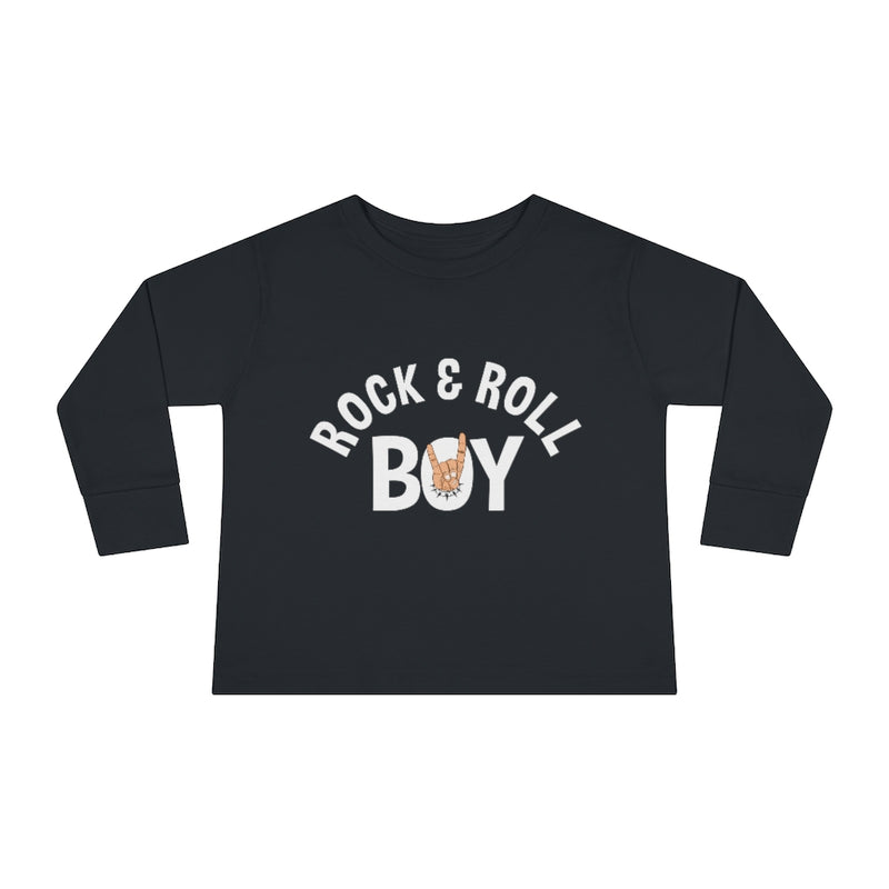 Rock And Roll Toddler Long Sleeve Tee