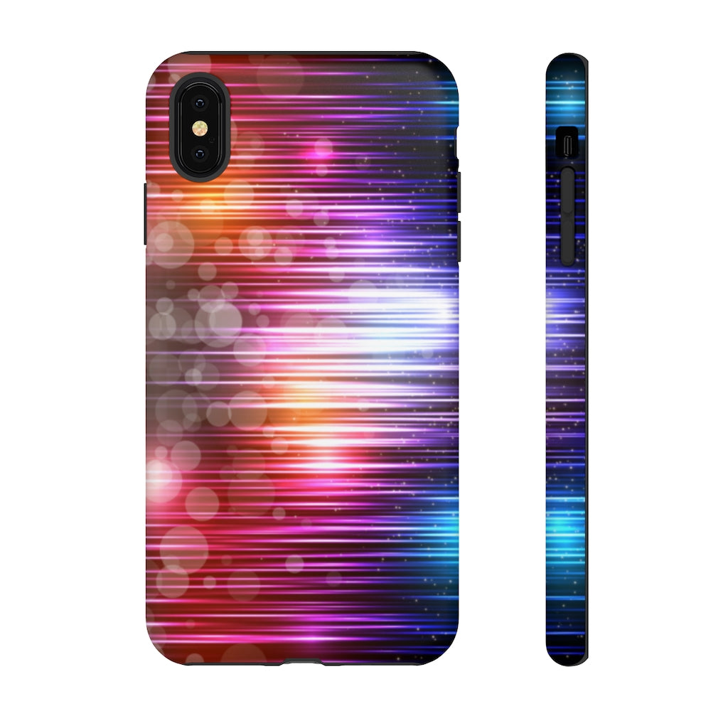 Warp Speed Geometric iPhone Tough Cases