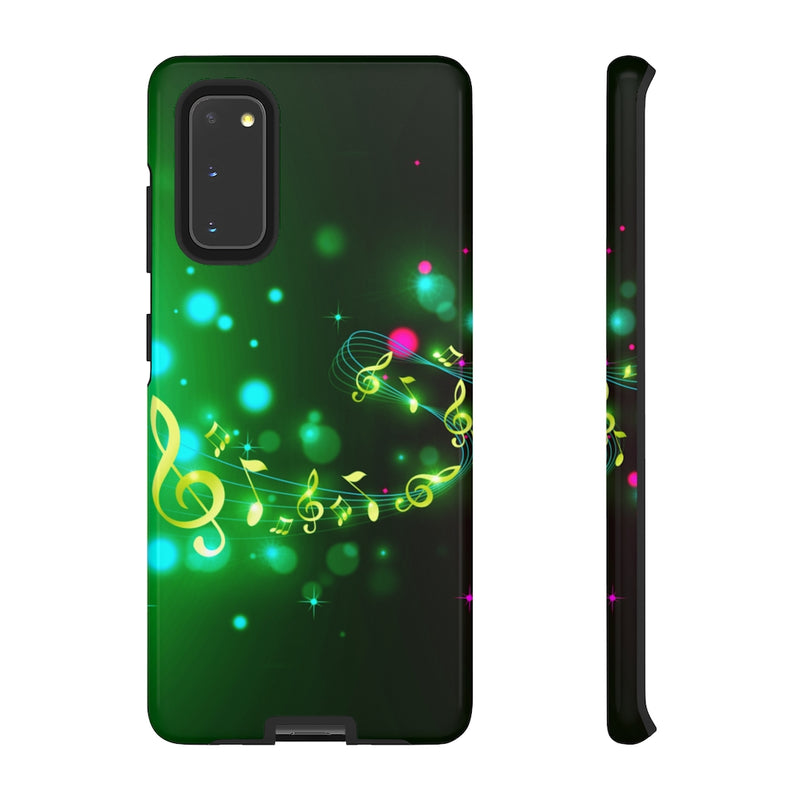 Golden Notes Music Samsung Galaxy Tough Cases