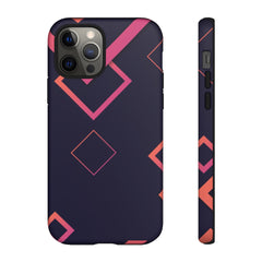 Boxed Geometric iPhone Tough Cases