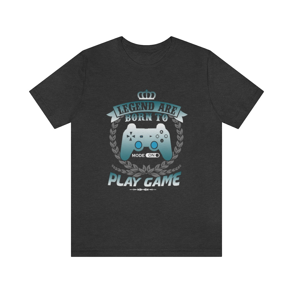 Born To Game Unisex Jersey Short Sleeve Tee