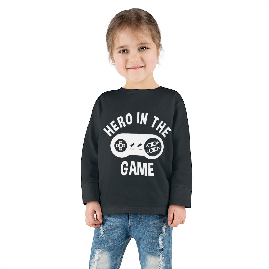 Game Hero Toddler Long Sleeve Tee