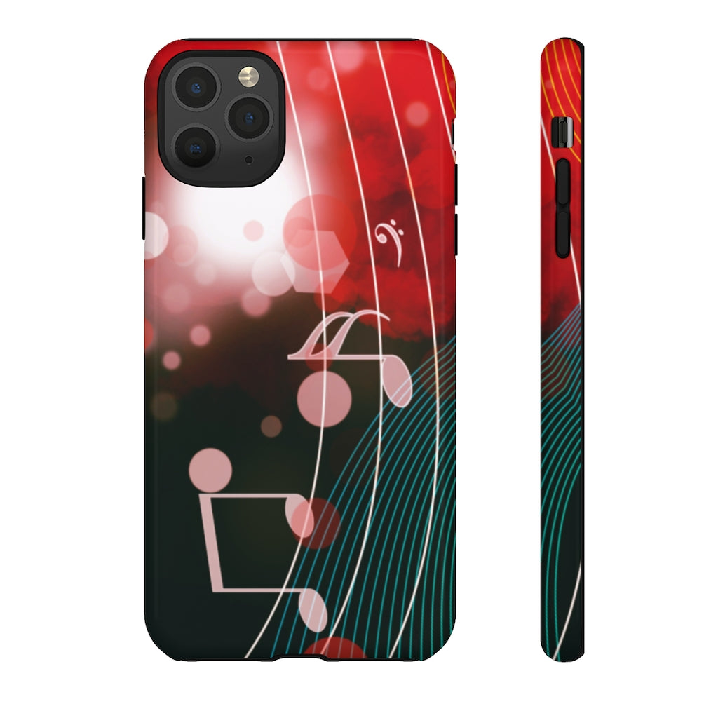 Lost Notes Music iPhone Tough Cases