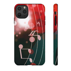 Lost Notes Music iPhone Tough Cases