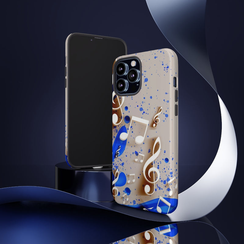 Splash Of Music iPhone Tough Cases