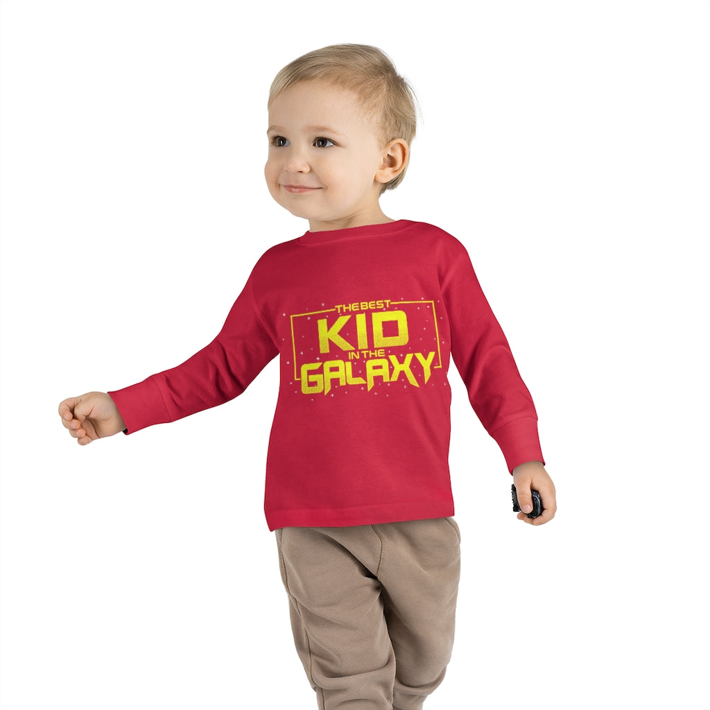 Best In The Galaxy Toddler Long Sleeve Tee
