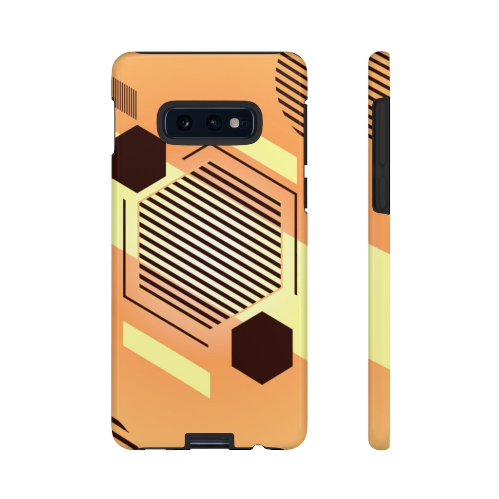 Hexagon Geometric Samsung Galaxy Tough Cases