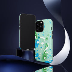 Splash Of Music iPhone Tough Cases