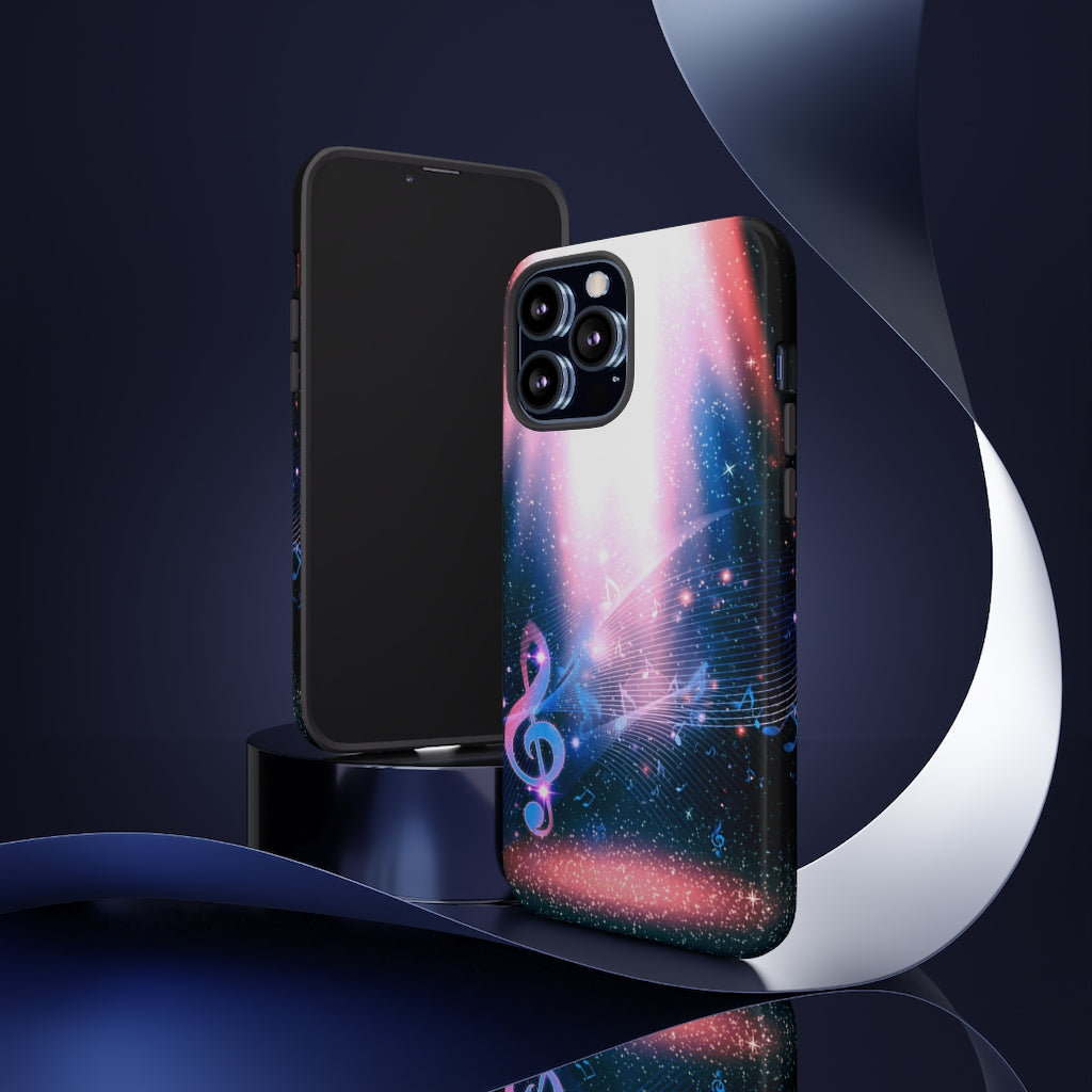 Star Rain Music iPhone Tough Cases