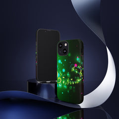 Golden Notes Music iPhone Tough Cases