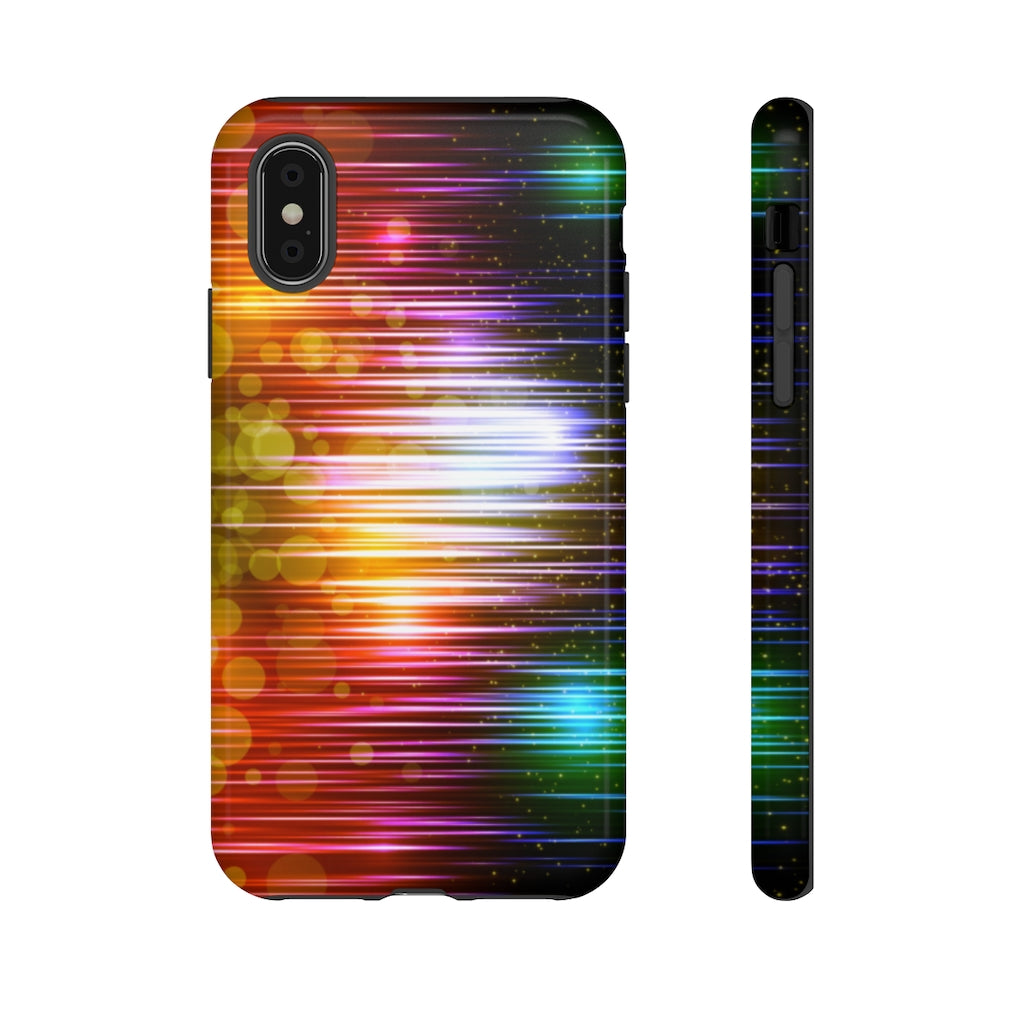 Warp Speed Geometric iPhone Tough Cases