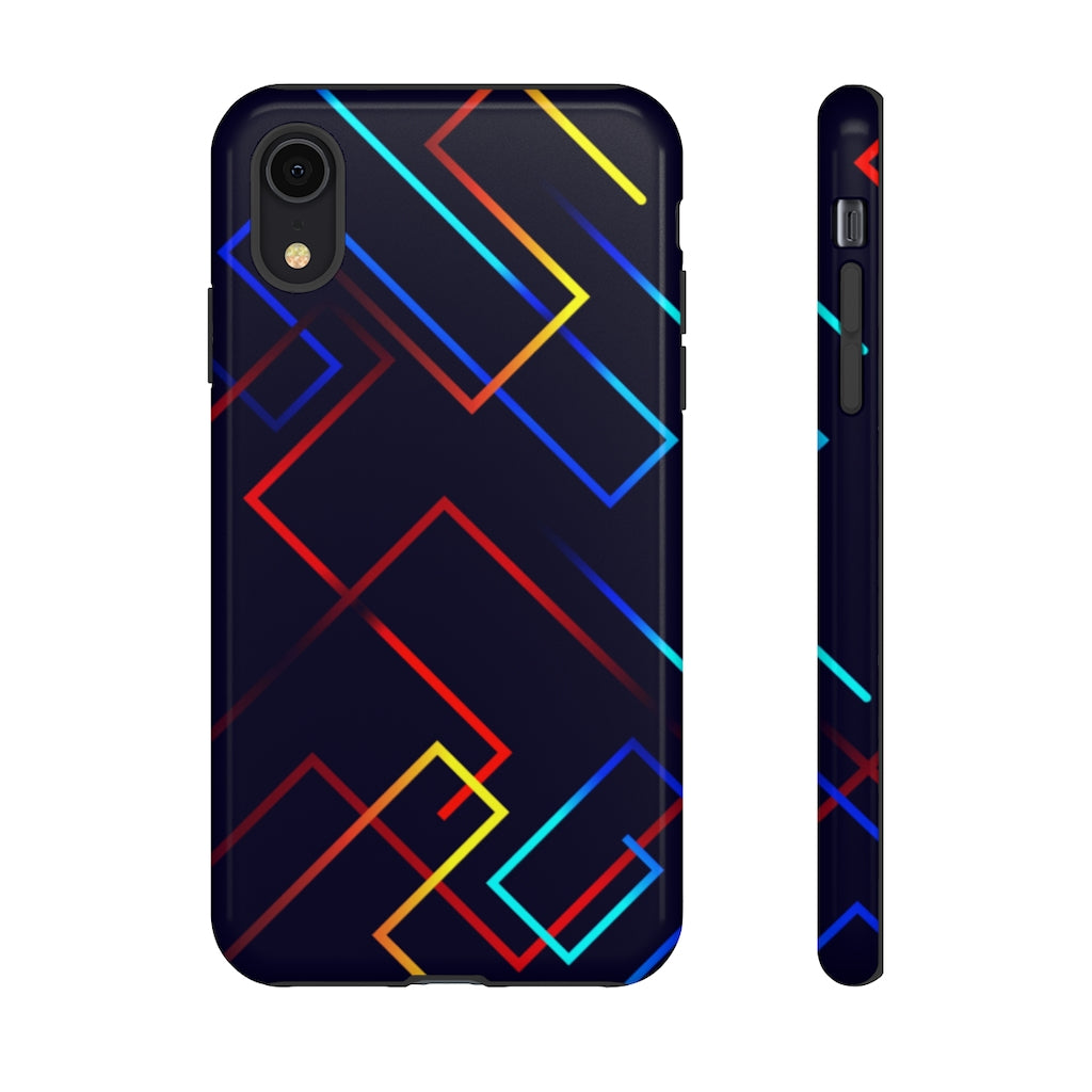 Tangled Geometric iPhone Tough Cases