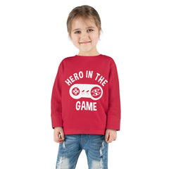 Game Hero Toddler Long Sleeve Tee