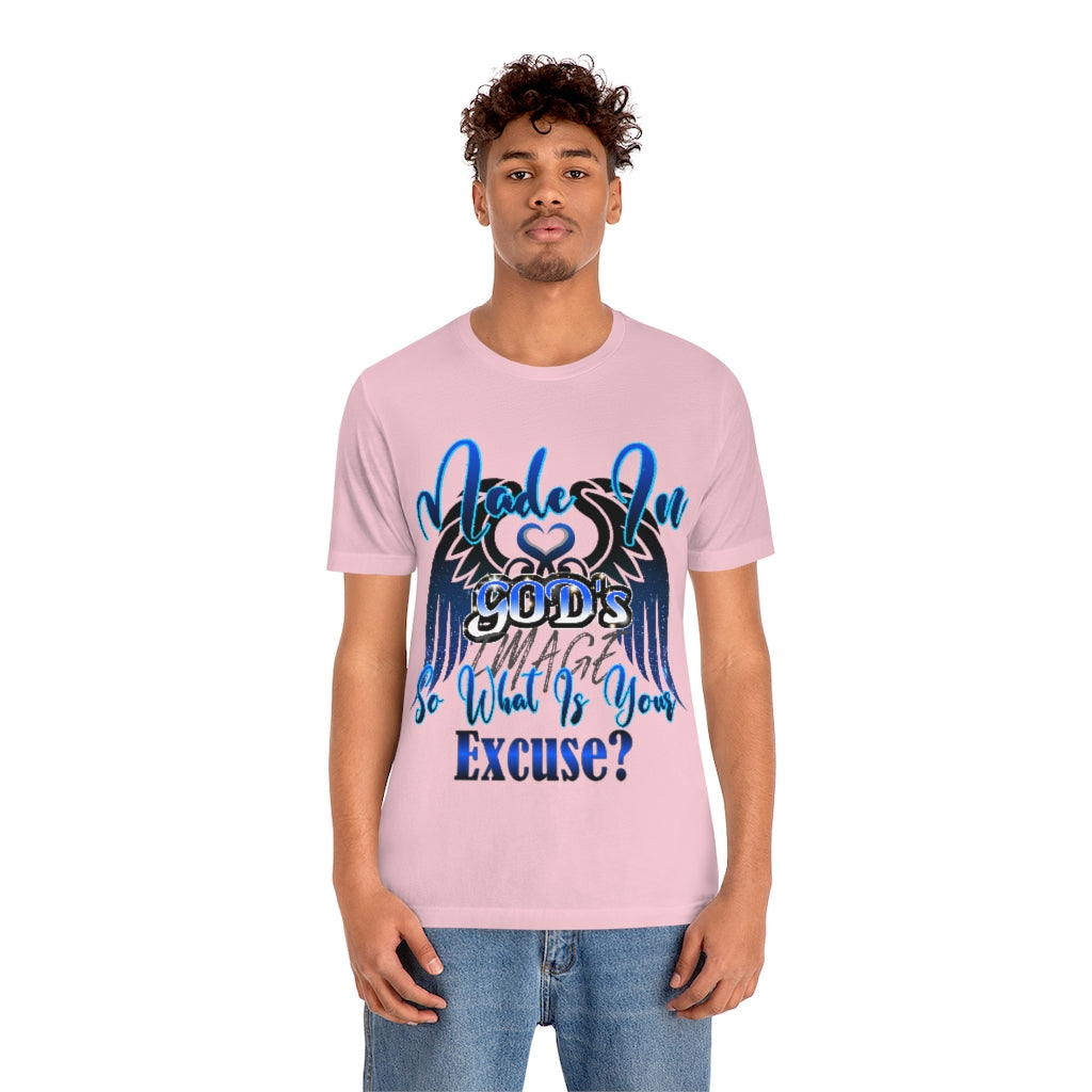 Made In Gods Image Unisex Jersey Short Sleeve Tee