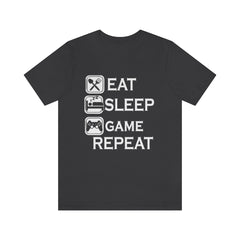 Gaming Repeat Unisex Jersey Short Sleeve Tee