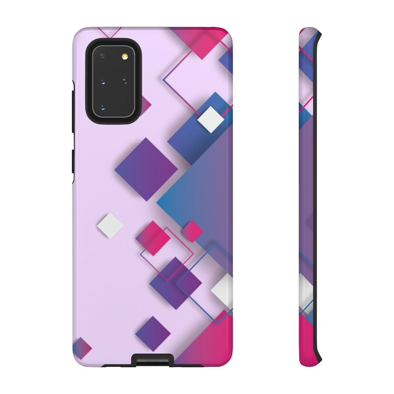 Cubed Geometric Samsung Galaxy Tough Cases