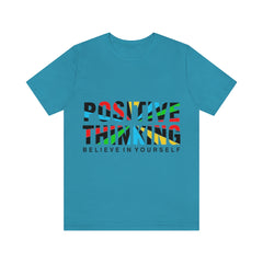 Positive Thinking Unisex Jersey Short Sleeve Tee