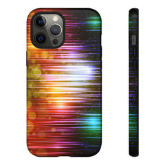 Warp Speed Geometric iPhone Tough Cases