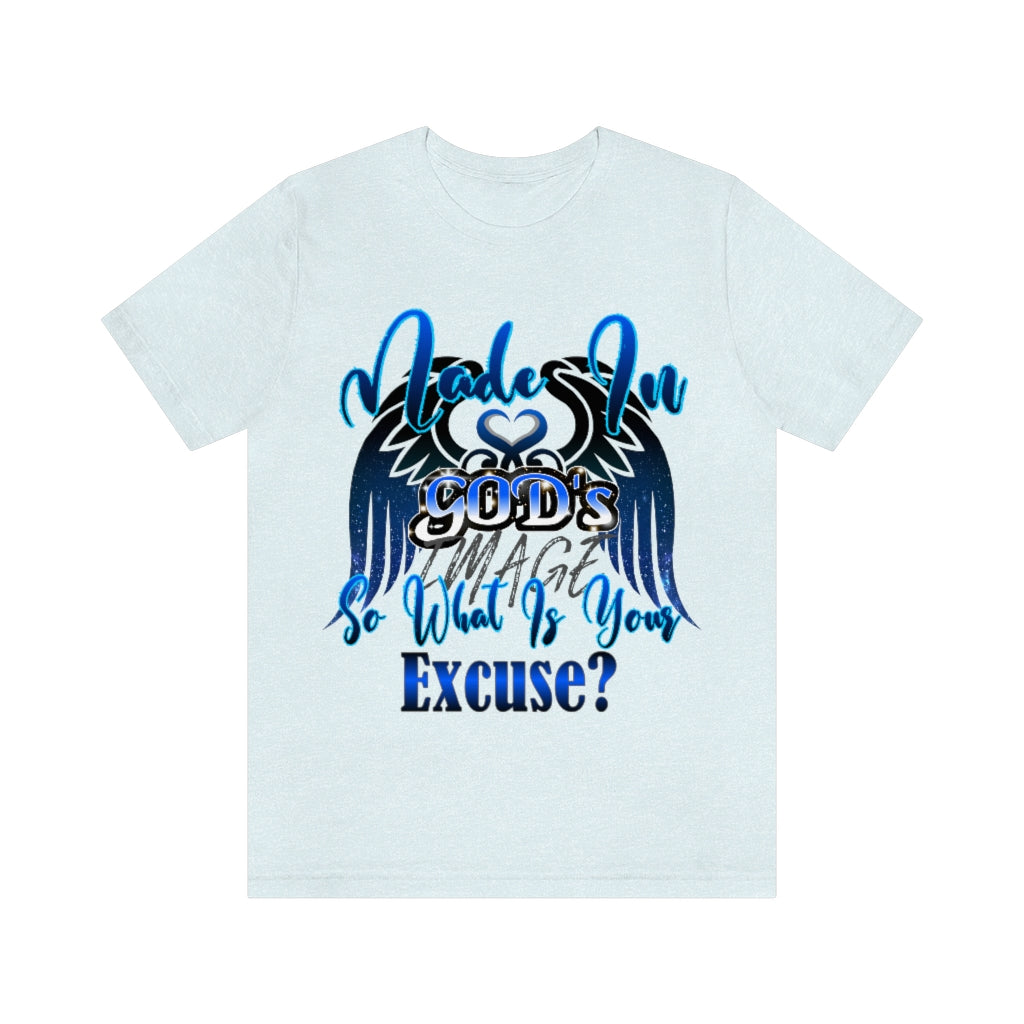 Made In Gods Image Unisex Jersey Short Sleeve Tee