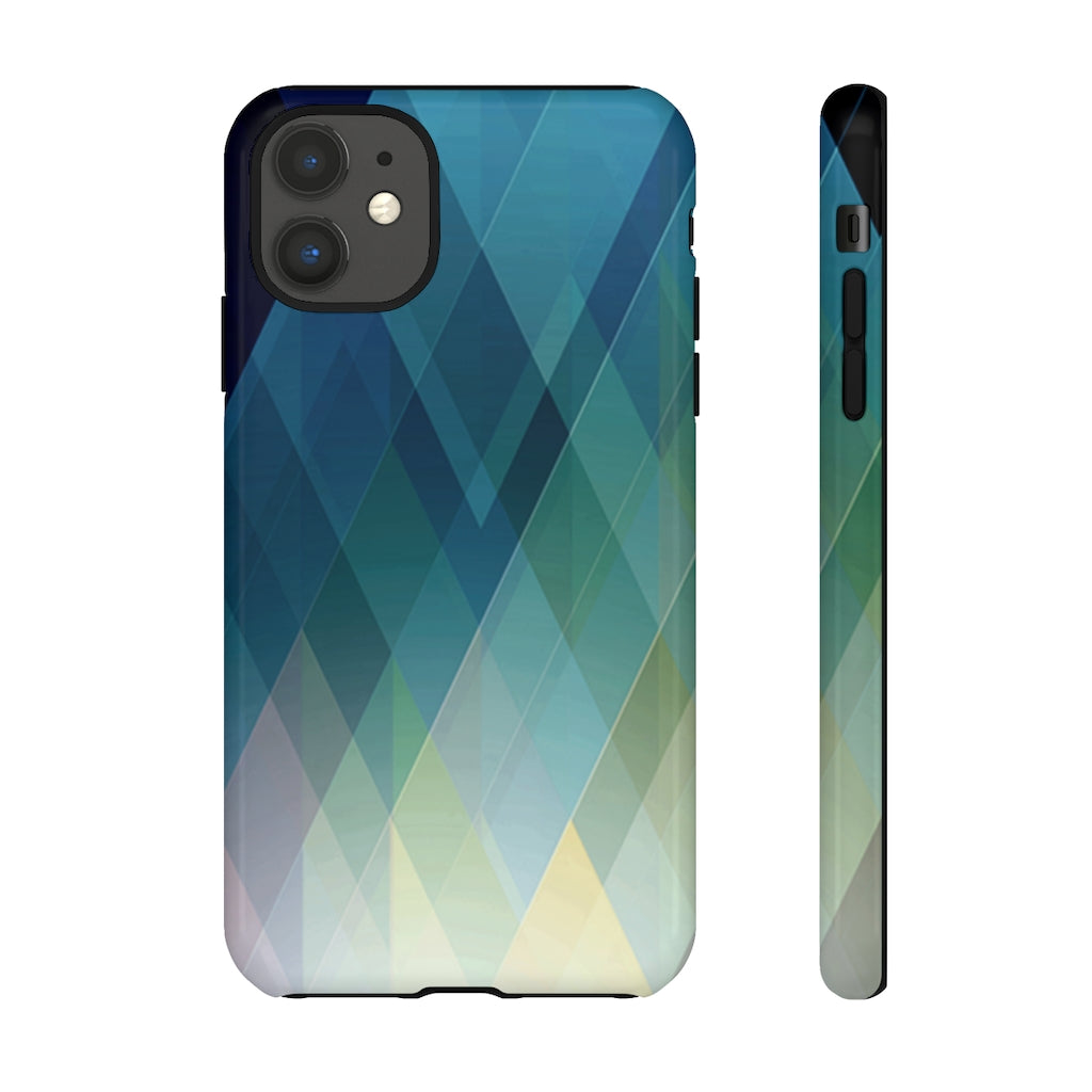Plaid Geometric iPhone Tough Cases