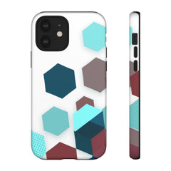 Hexagon Geometric iPhone Tough Cases