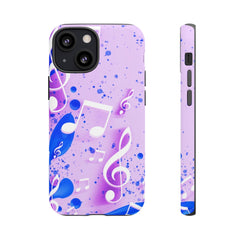 Splash Of Music iPhone Tough Cases