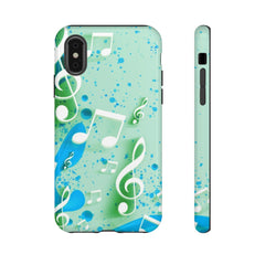 Splash Of Music iPhone Tough Cases