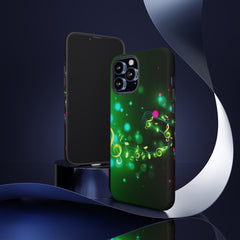 Golden Notes Music iPhone Tough Cases