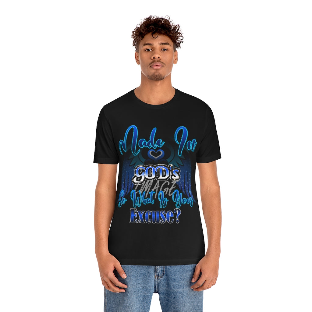 Made In Gods Image Unisex Jersey Short Sleeve Tee