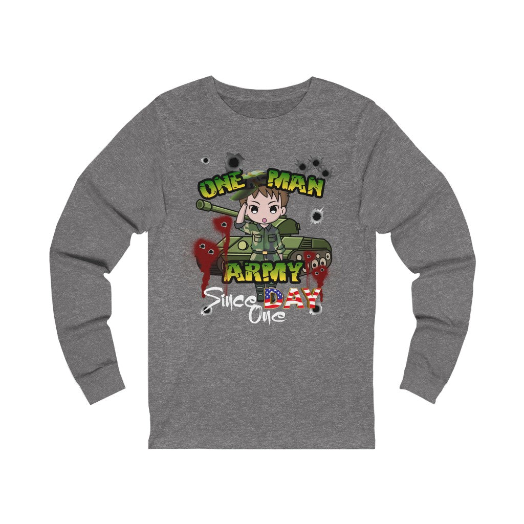 One Man Army Unisex Jersey Long Sleeve Tee