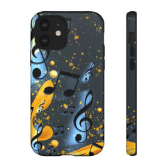 Splash Of Music iPhone Tough Cases