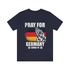 Pray For Germany Unisex Jersey Short Sleeve Tee