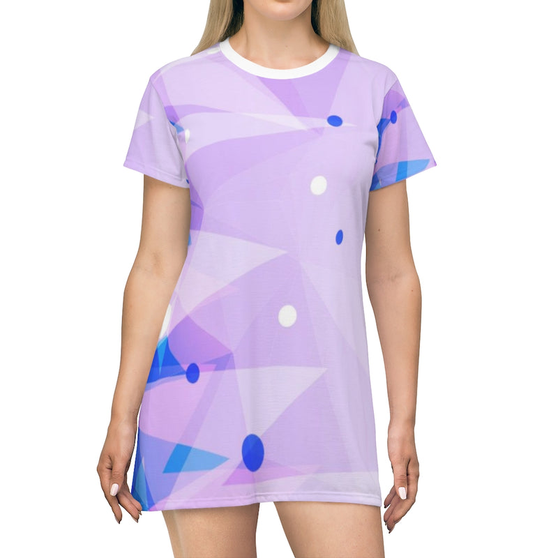Glass Geometric T-Shirt Dress