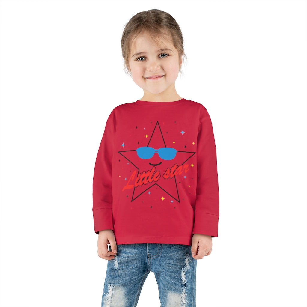Little Star Toddler Long Sleeve Tee
