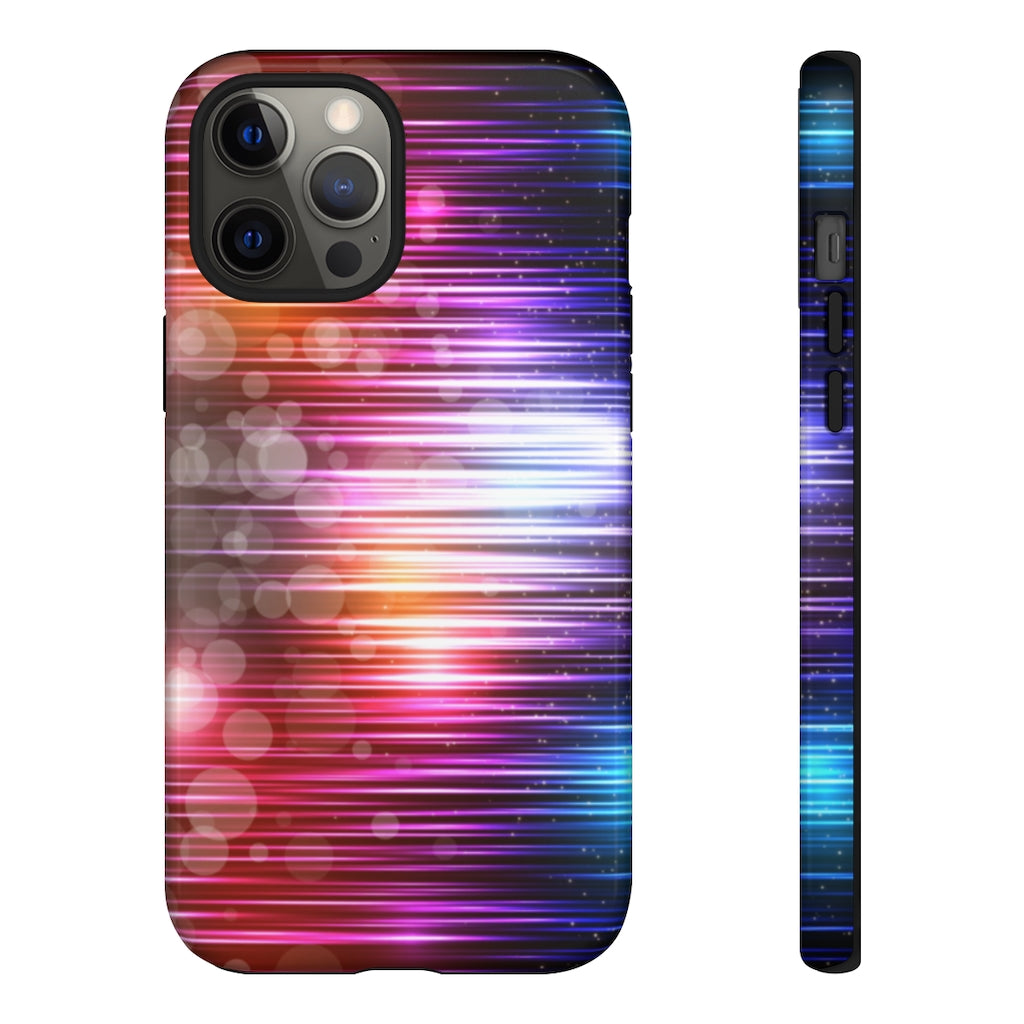 Warp Speed Geometric iPhone Tough Cases