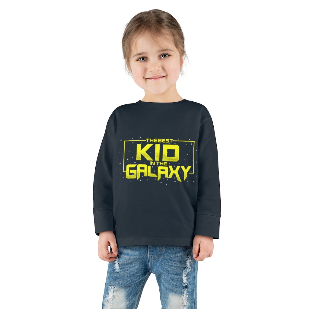Best In The Galaxy Toddler Long Sleeve Tee