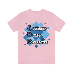 Adversity Builds Character Unisex Jersey Short Sleeve Tee