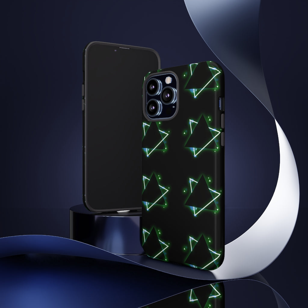 Tri Star Geometric iPhone Tough Cases