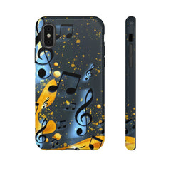 Splash Of Music iPhone Tough Cases