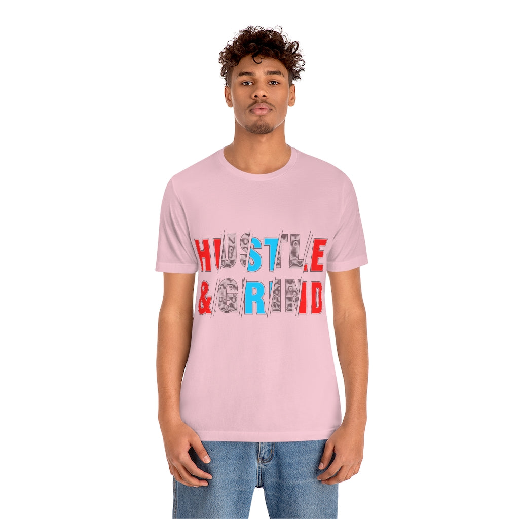 Hustle And Grind Unisex Jersey Short Sleeve Tee