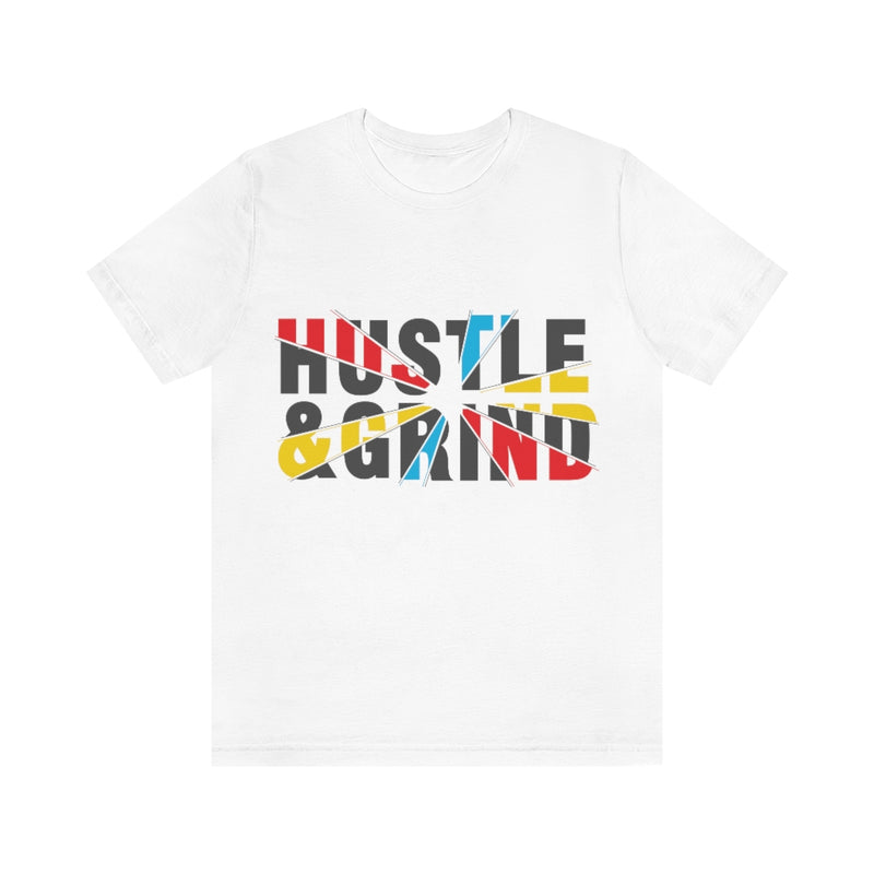 Hustle And Grind Unisex Jersey Short Sleeve Tee