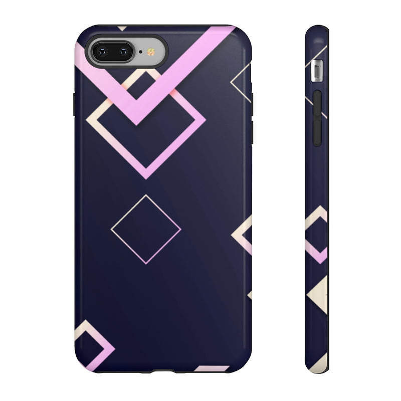 Boxed Geometric iPhone Tough Cases