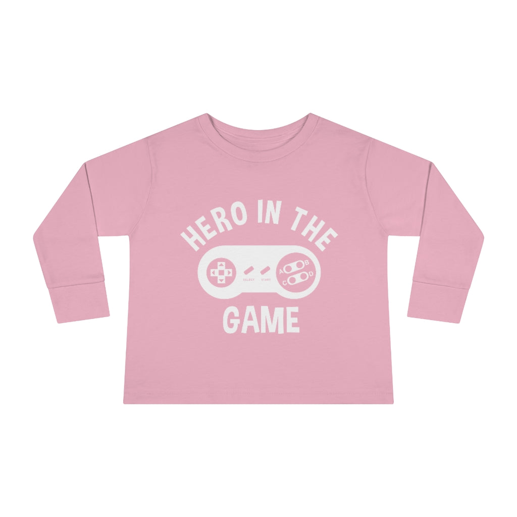 Game Hero Toddler Long Sleeve Tee