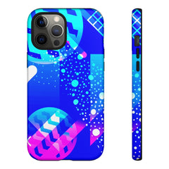 Zigzag Geometric iPhone Tough Cases